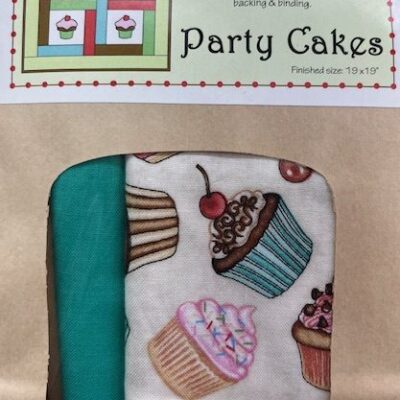 Snap Sack small quilt kit - Party Cakes