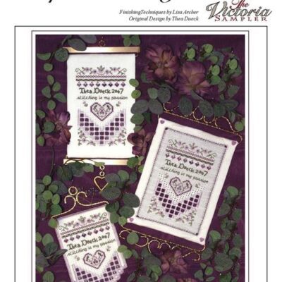 The Victoria Sampler - Beautiful Finishing 1 Bellpulls pattern only