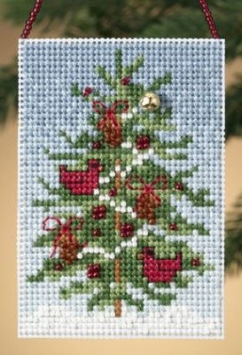 Mill Hill - Festival of Trees Charmed Ornaments - Cardinal Tree