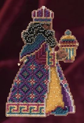 Mill Hill -Magi Trilogy - stitched and beaded kit - Balthasar