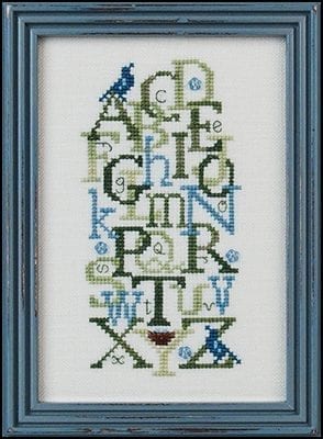 Just Nan Bluebird Alphabet