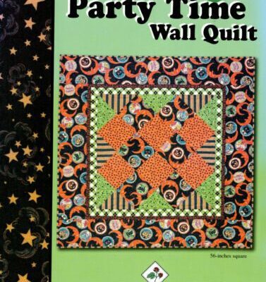 Thimbleberries Quilt Pattern - Mr. Halloween's Party Time Wall Quilt - LAST CHANCE PATTERN
