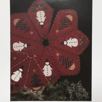 Thimbleberries Quilt Pattern - Winter Wonderland Tree Skirt - LAST CHANCE PATTERN