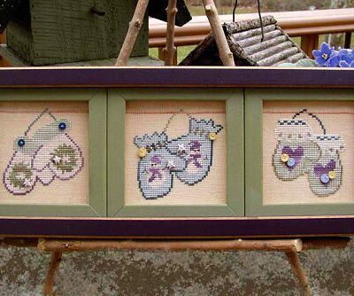 Sam Sarah Design Studio - Six Mittens in a Row - LAST CHANCE