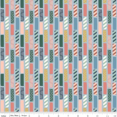 Riley Blake fabric - Let's Create Sky C13693