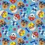 David Textiles - Paw Patrol One Team blue