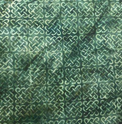 Island Batik - Celtic green mini knot