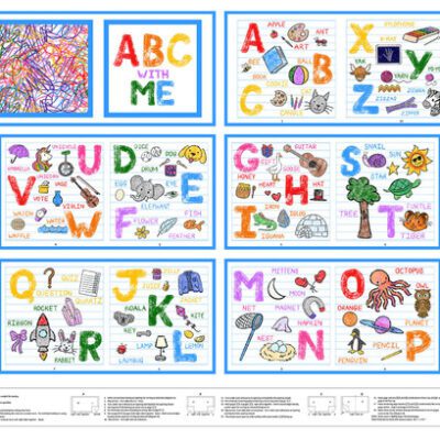 Blank - Color My World soft book alphabet
