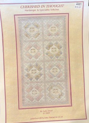 Broderie norvégienne (broderie Hardanger) No 4