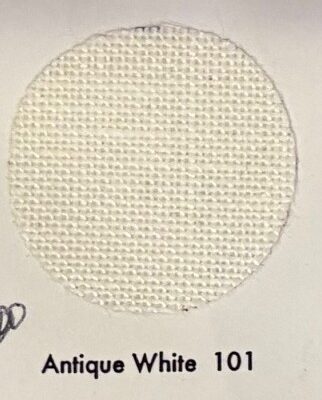 32 count solid color linen - antique white -Z
