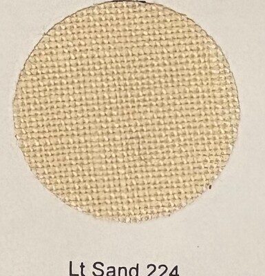 32 count solid color linen - light sand -Z