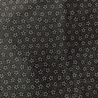 Fabric Traditions - black star dot - 14122Z
