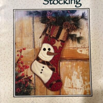 Thimbleberries pattern - Mr. Snow Stocking - last chance