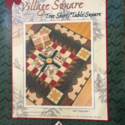 Thimbleberries pattern - Village Square tree skirt/table topper - last chance