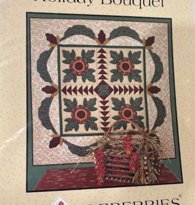 Thimbleberries pattern - Holiday Bouquet - last chance